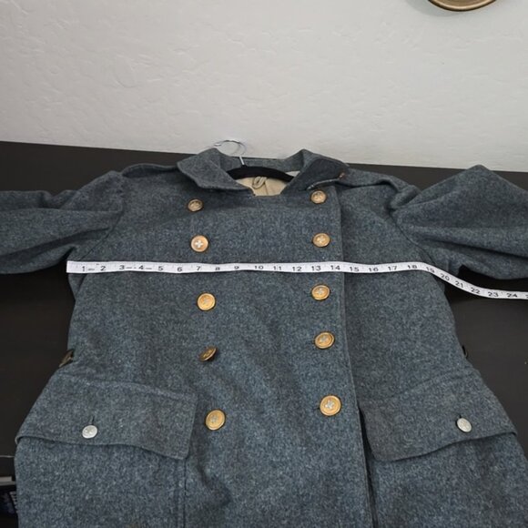 WW1 Swiss Army Medic Pea Coat Military Jacket Switzerland Size Not List - Picture 15 of 16
